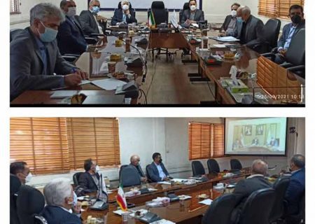 نشست وبیناری جناب آقای دکتر خاندوزی وزیر اموراقتصادی و دارایی با مدیران استانی
