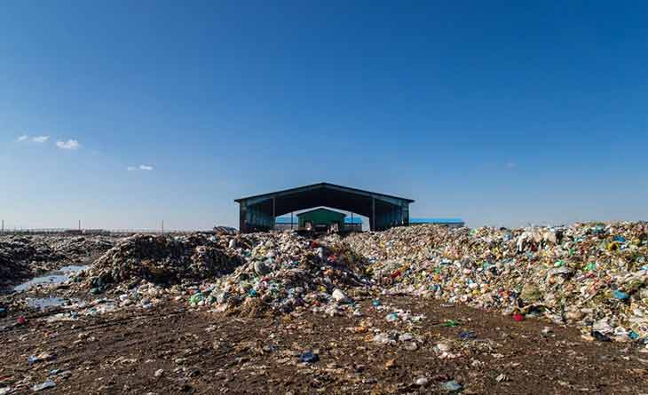 اجرای طرح جمع آوری زباله در کرمانشاه