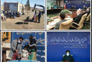 افتتاح ۶۶ طرح ملی آب و فاضلاب استان کرمانشاه با حضور ویدئوکنفرانسی رئیس جمهور و وزیر نیرو