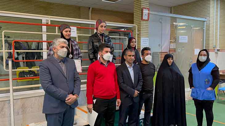 مسابقات تیراندازی قهرمانی استان برگزارشد