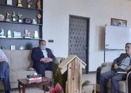 دیدار هیات مدیره انجمن ورزشی نویسان با مدیرکل فرهنگ و ارشاد اسلامی کرمانشاه