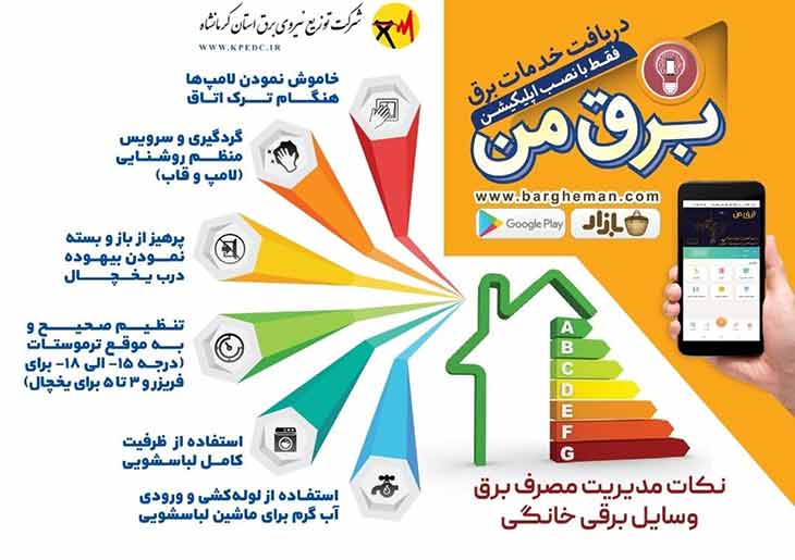 مدیریت مصرف برق در بخش خانگی