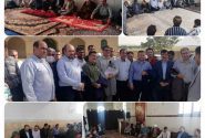 برگزاری جلسه دکتر رضائی ومدیر بنیاد مسکن انقلاب اسلامی شهرستان با اعضای شورا روستاهای