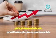 رشد چشم گیر تسهیلات پرداختی بانک توسعه تعاون به بخش های مختلف اقتصادی