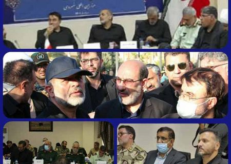 حضور سرپرست گاز استان کرمانشاه درجلسه ستاد اربعین درمحل پایانه مرزی خسروی