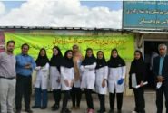 ویزیت رایگان ۴۶۰ مددجو ثلاث باباجانی