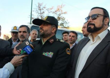 رفع نقاط حادثه خیز کرمانشاه سرعت می گیرد/ پلیس برای مردم و پشتیبان آنهاست