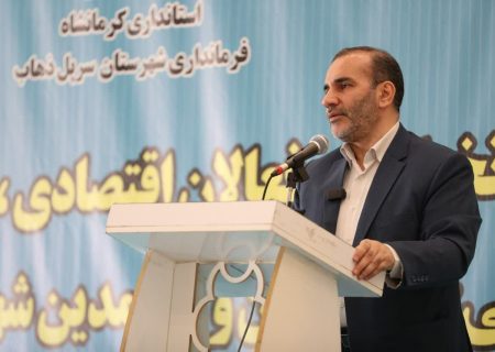 بهره‌برداری از پروژه آبرسانی به ۸ روستای سرپل ذهاب با حضور استاندار کرمانشاه 