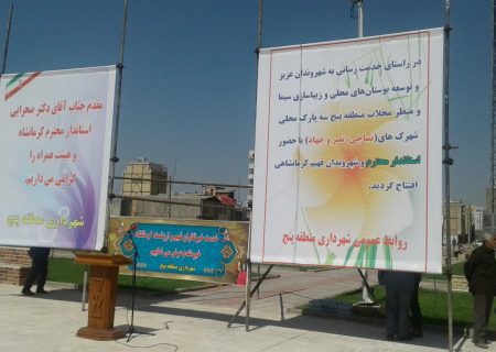 تعداد پارکهای منطقه ۵ شهرداری به ۳۹ پارک رسید 