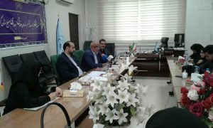 نشست خبری رئیس سازمان قضایی نیروهای مسلح و دادستان نظامی استان کرمانشاه با اصحاب رسانه به مناسبت هفته قوه قضائیه