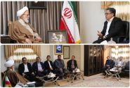 دیدار مدیرکل راهداری و حمل و نقل جاده ای استان کرمانشاه با نماینده ولی فقیه در استان و امام جمعه کرمانشاه