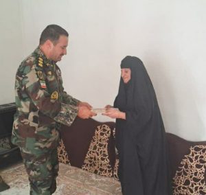 دیدار از خانواده شهدا 