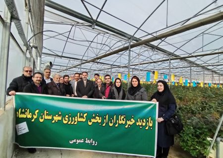هفتمین تور رسانه‌ای و آموزشی بازدید از گلخانه رز فرامان در استان کرمانشاه برگزار شد