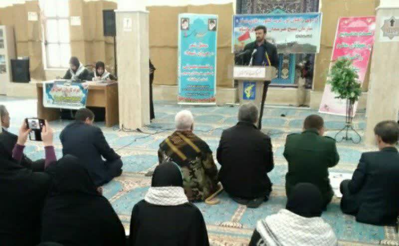 هنرمندان می توانند مبلغان، سفیران و مروجان فرهنگ ایثار و شهادت در جامعه باشند