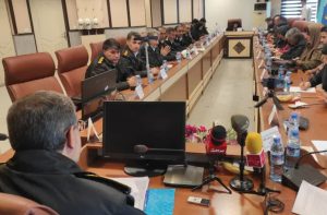 نشست خبری پلیس راهور  استان کرمانشاه