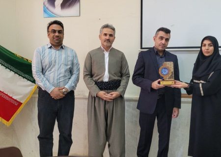 تجلیل از رئیس دانشگاه آزاد اسلامی مرکز روانسر به‌ پاس میزبانی موفق جشنواره دانشجویی گلف
