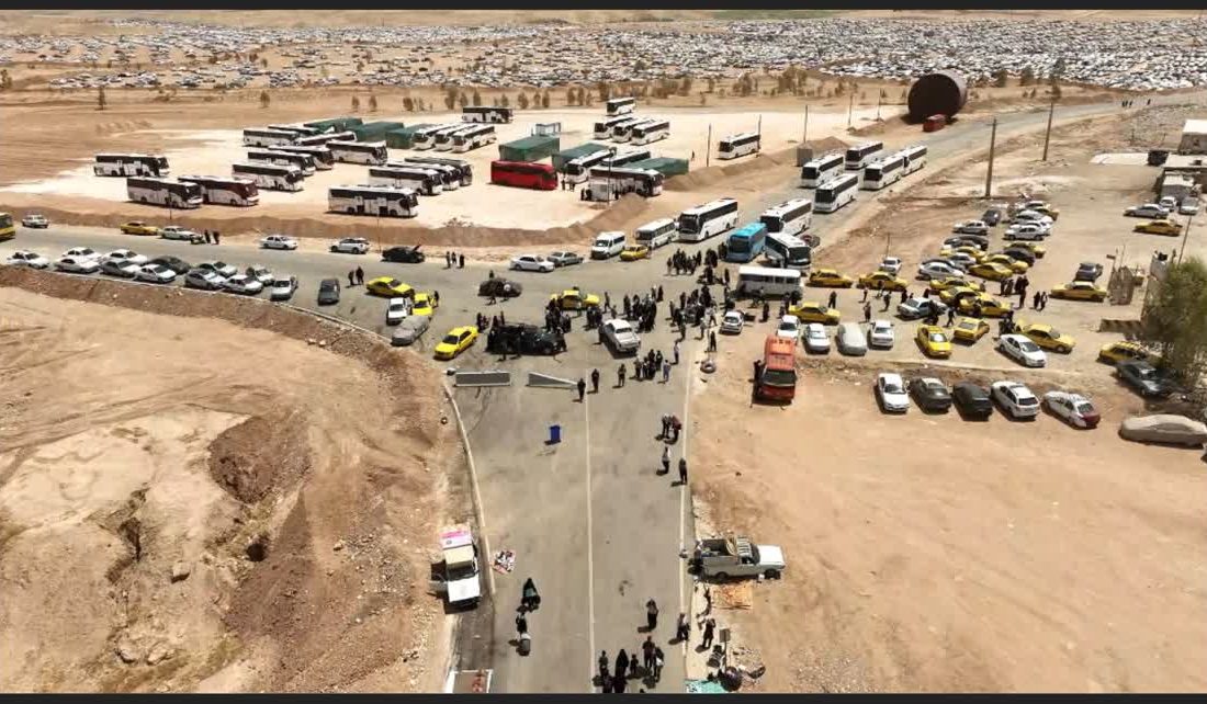 جابجایی ۲۶ هزار زائر اربعین حسینی از مرز خسروی با ناوگان حمل‌ و نقل عمومی