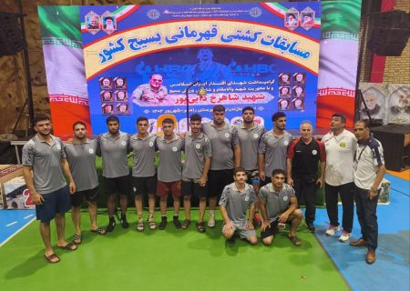 کشتی‌گیران کرمانشاهی در رقابت‌های قهرمانی بسیج کشور  خوش درخشیدند  