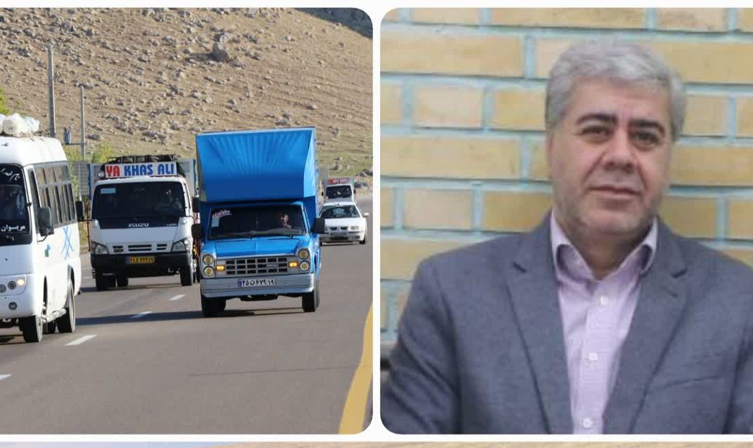 جابجایی بیش از ۵ میلیون تن کالا در استان کرمانشاه