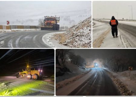 بیش از ۷۵۰۰ کیلومترباند برف‌روبی در کرمانشاه/ برف‌روبی راهِ بیش از ۴۷۰ روستا   