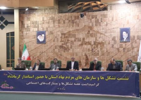 ۵۵۰ سمن یک سرمایه اجتماعی کرمانشاه به‌دنبال عبور از تشکل‌داری به مشارکت مؤثر