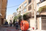 ظرفیت اتصال ۱۱۰۰ مشترک به فیبر نوری در «فرهنگیان فاز ۱» کرمانشاه ایجاد شد