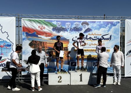 درخشش اسکیت‌بازان کرمانشاهی در مسابقات کشوری؛ یک طلا و یک برنز در ارومیه
